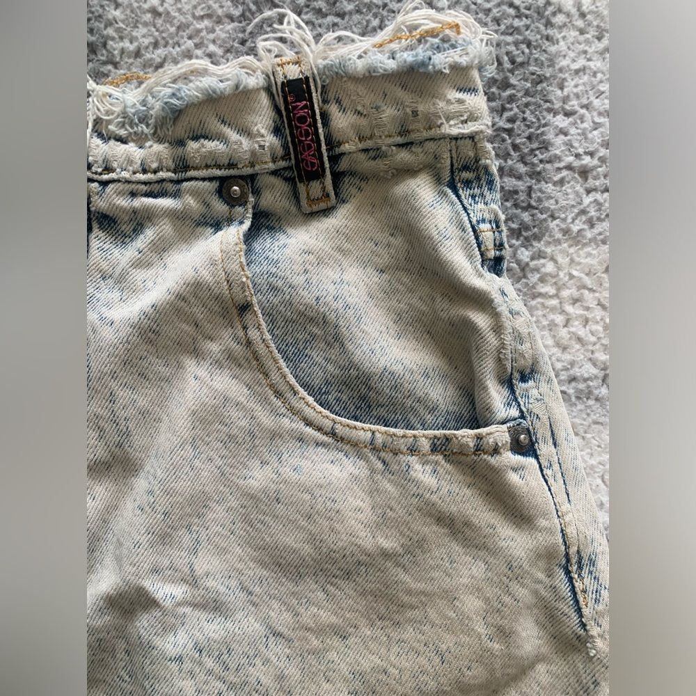 Vintage Sasson Denim Cutoff Shorts - Picture 3 of 5